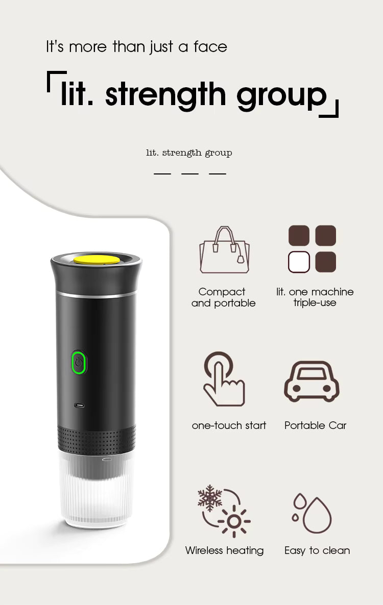 BRISE – Machine à Café Portable Premium